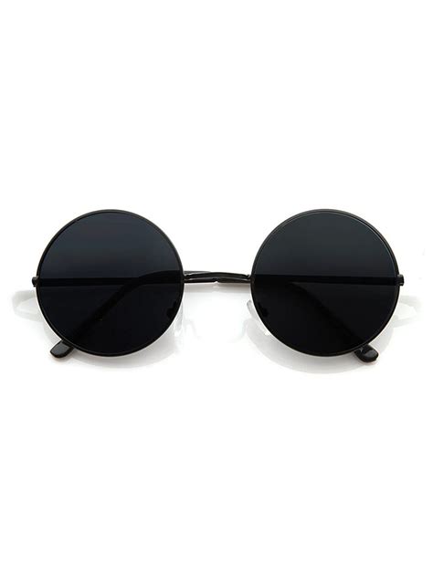 Buy Hipe Black Round Sunglasses Blk Round 7 Online At Best Price In India Snapdeal