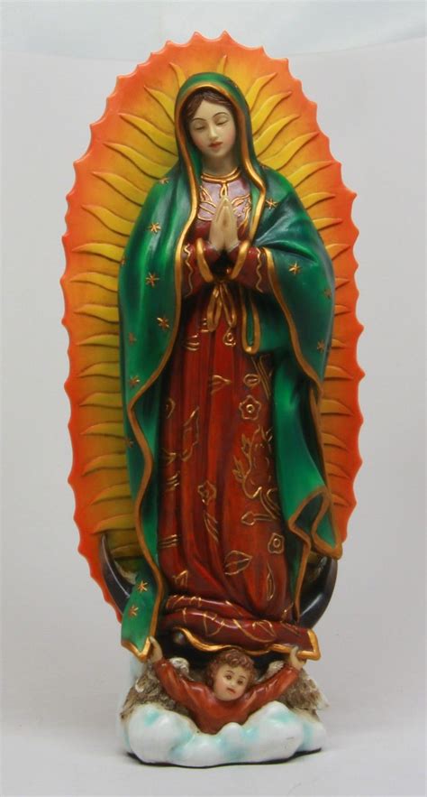 Estatua De La Virgen De Guadalupevirgin Mary Statueestatua De Yeso De