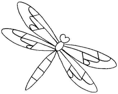 Dragonfly Animals Free Printable Coloring Pages