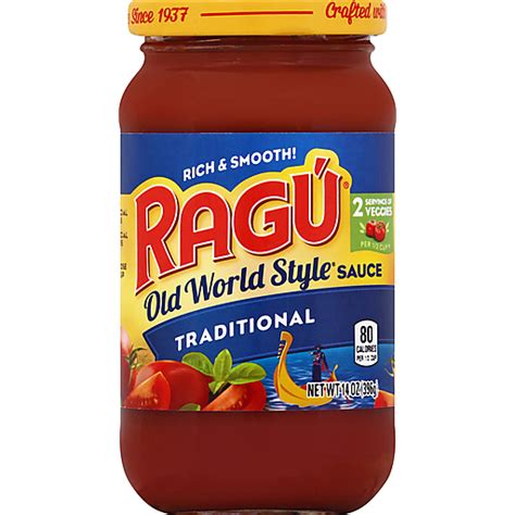 Ragú Old World Style Sauce Traditional Salsas De Pastas Selectos