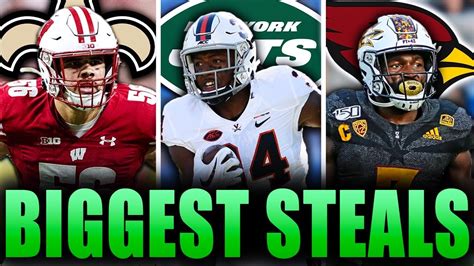 Biggest Steals Of The 2020 Nfl Draft Youtube