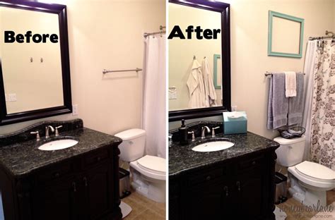 Timeless black and white main bathroom makeover 17 photos. five steps to an easy bathroom makeover - Honeybear Lane