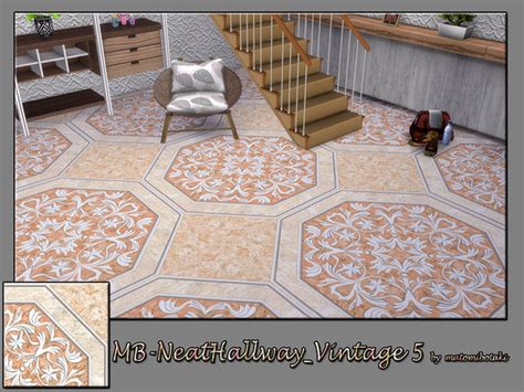 Mb Neat Hallway Vintage 5 Elegant Floor Tiles By Matomibotaki At Tsr
