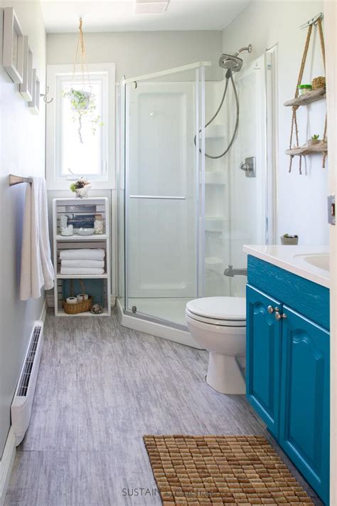 Discover the best small bathroom designs that will brighten up your space and make the whole room feel bigger! Budget-Friendly Beach Themed Bathroom Makeover | Beach ...