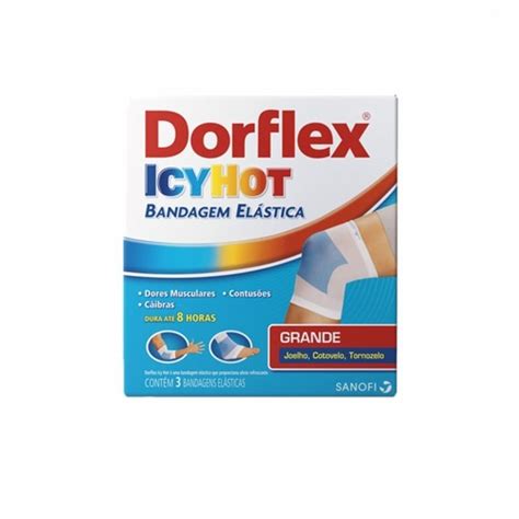Dorflex Icy Hot Bandagem Elastica C3 Panvel Farmácias