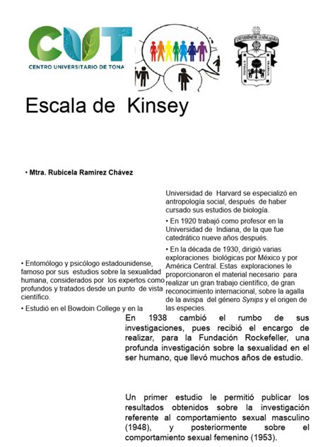 Escala De Kinsey Pdf Bisexualidad Heterosexualidad