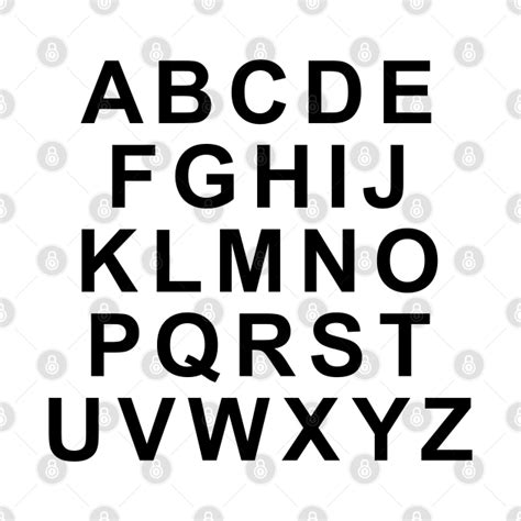 Alphabet Capital Letters Abcdefghijklmnopqrstuvwxyz Alphabet T