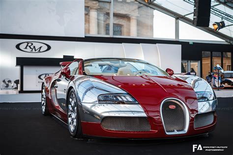 Reportage Rm Auctions Paris Diaporama Photos Bugatti Veyron Rm