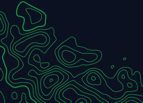 Green Topographic Map Lines Vector Background Download Free Vector