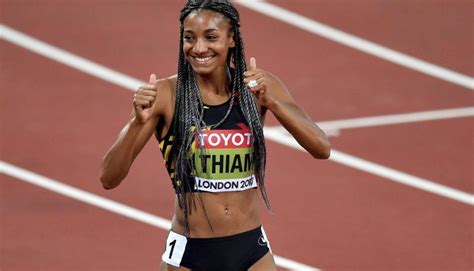 Nafissatou Thiam Winns The Gold Medal In The Heptathlon During The World Athletics Championships