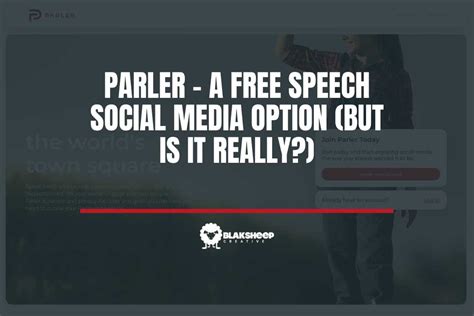 Parler A Free Speech Social Media Option But Is It Really