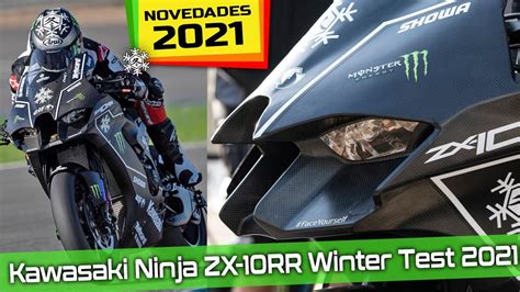 Kawasaki Ninja Zx 10rr Winter Test 2021 Youtube