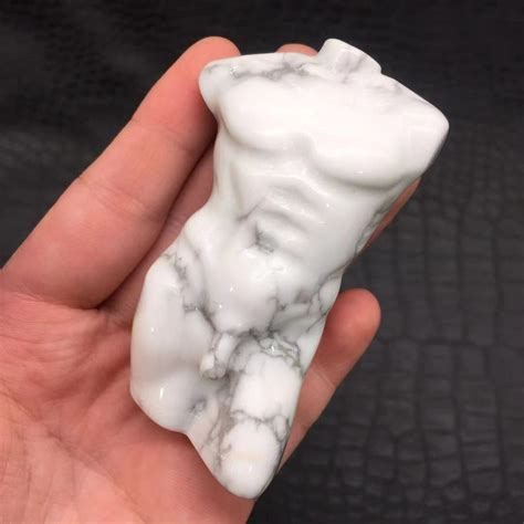 Natural Howlite Crystal Carved Model Figurine Healing Decorate 1pc EBay