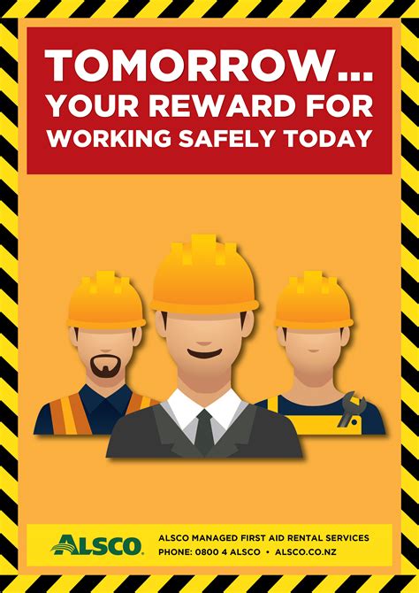 Workplace Safety Posters Alsco New Zealand