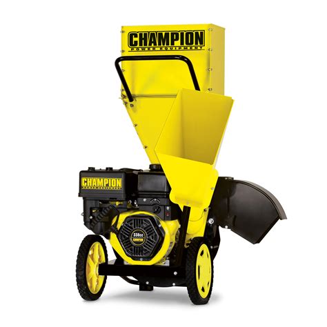 Champion 3 Inch Portable Chipper Shredder With Collection Bag 100137