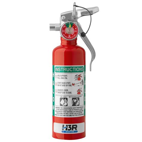 A344t 125 Lb Halon 1211 Fire Extinguisher H3r Aviation