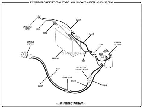 riding lawn mower solenoid wiring diagram