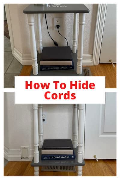 Inexpensive And Easy Ways To Hide Cords Around Your Home Chas Crazy