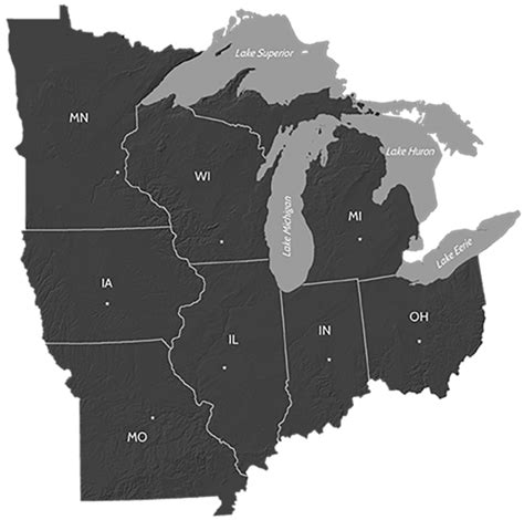 Midwest Region Map U S Climate Resilience Toolkit