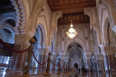 Inside Hassan Ii Mosque Casablanca Morocco Flickr Photo Sharing
