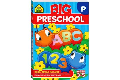 Big Preschool Workbook Booky Wooky
