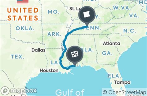 Road Trip Down The Blues Highway Us Route 61 Map Houston Tampa