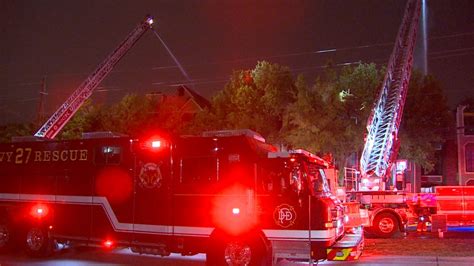 Dallas Fire Rescue Battles 2 Fires At Vacant Hotels Occupied By