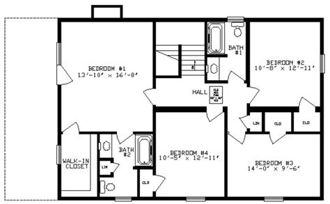 Ironwood 2200 Square Foot Two Story Floor Plan