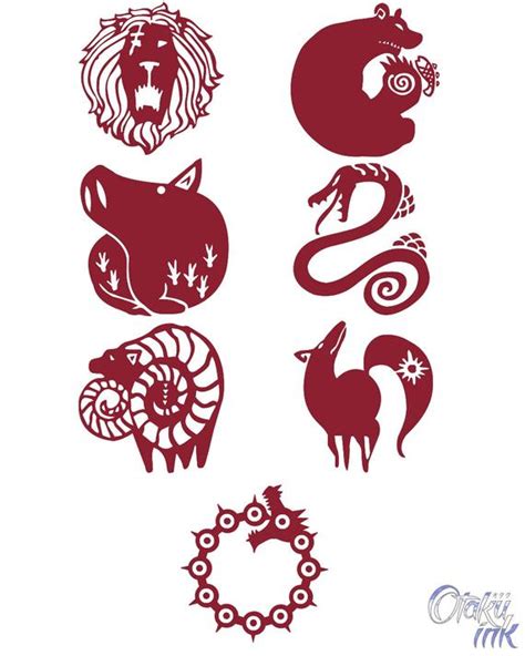 New season of seven deadly sins means more gowther content! The Seven Deadly Sins: Cosplay Temporary Tattoos by Otaku Ink