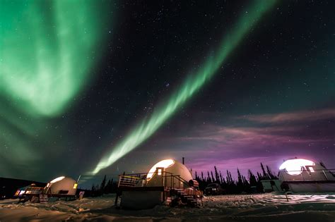 Borealis Basecamp Northern Lights Tour Alaska Winter Vacations