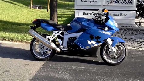 This is the international website of bmw motorrad. 2005 BMW K1200 S BLUE Sport Touring Motorcycle - YouTube