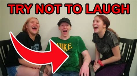 try not to laugh challenge against girlfriend and friend youtube