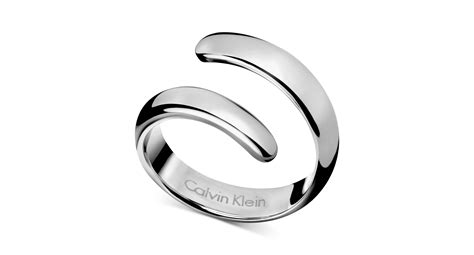 Calvin klein is one of the world's leading fashion designers with headquarters in new york and worldwide operations in milan, paris, hong kong and tokyo. Calvin Klein Stainless Steel Embrace Bypass Ring | Pierścionki