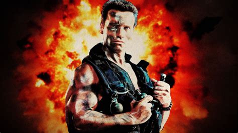 commando, Movie, Action, Fighting, Military, Arnold, Schwarzenegger ...