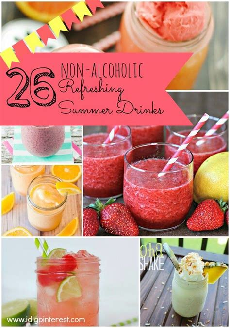 26 Non Alcoholic Refreshing Summer Drinks Alcholic Drinks Non