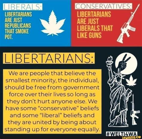 Pot Like Guns Libertarians We Are People That Believe The Smallest