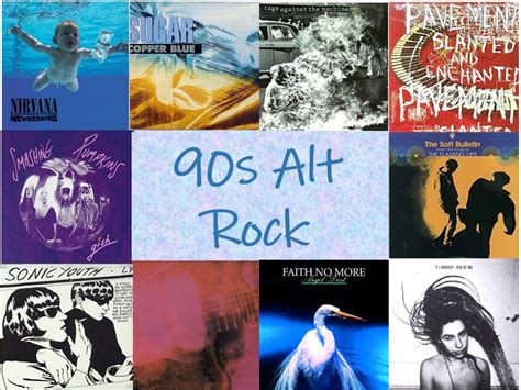 Top 20 Best Alternative Rock Albums Of The 90s Essential Music Hot