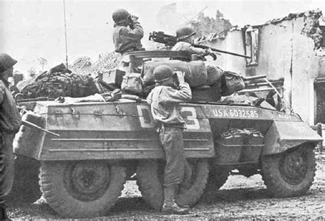 M8 Greyhound Armored Car Excellent Mobility With 37mm Main Cannon