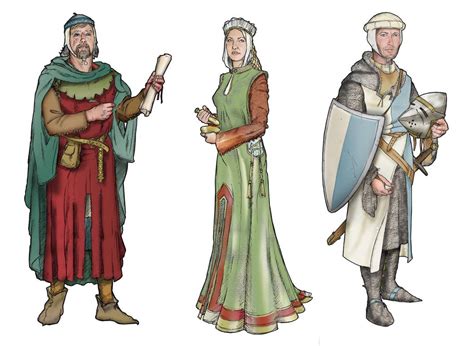 Medieval Figures By Hesir On Deviantart