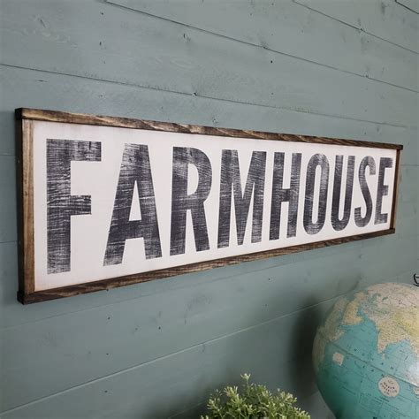 Farmhouse Wall Decor Farmhouse Sign Farmhouse Decor Etsy