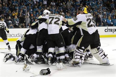 Penguins Win Fourth Stanley Cup Title With 3 1 Win Over Sharks Ny