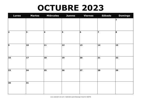 Calendario Octubre De 2023 Para Imprimir 481ld Michel Zbinden Mx Vrogue