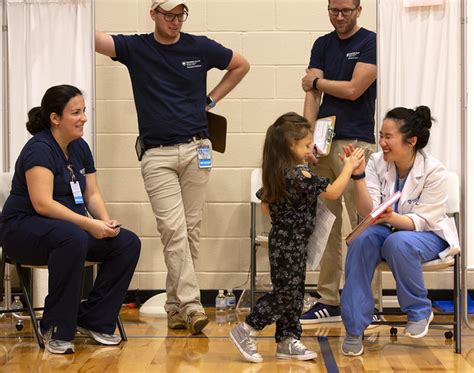 Hershey Medical Center Personnel Provide Free Health Screenings For