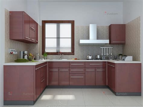 It has ample of space so that cooking can be done easily and since. modular kitchen designs