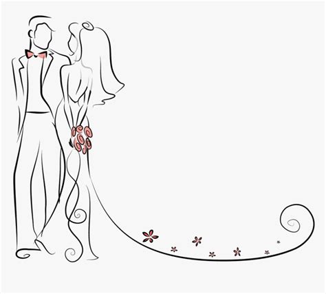 Transparent Wedding Couple Clipart Bride And Groom Without Background