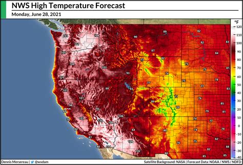 An Unprecedented Heat Wave Will Grip The Pacific Northwest Through Next