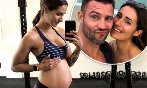 Kris Smiths Pregnant Girlfriend Sarah Boulazeris Hits The Gym Daily Mail Online