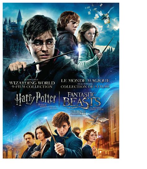 Jk Rowlings Wizarding World 9 Film Collection Harry Potter 8 Film