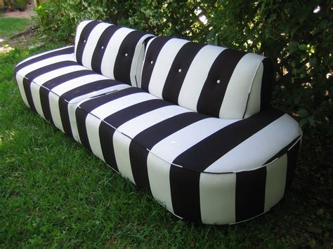 Get free shipping on qualified outdoor couch cushions products or buy outdoor cushions products today with buy online pick up in store. Elegant Black and White Striped Couch - HomesFeed