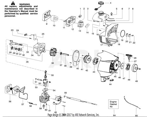 Poulan Ppb350 Gas Trimmer Parts Diagram For Engine